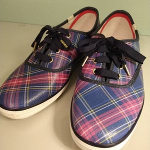 Keds plaid women's sneakers size 8.5